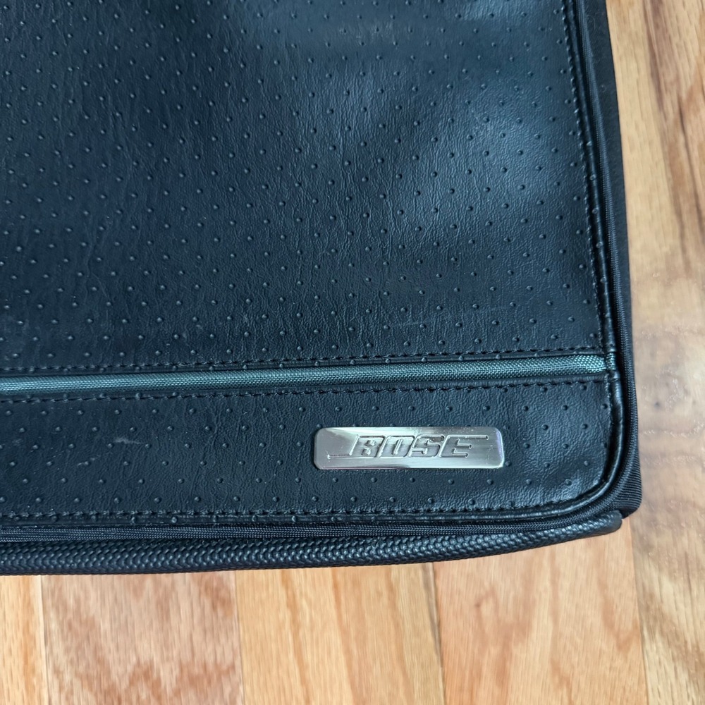 Bose SoundDock Portable Travel Bag Carrying Case Rectangle Shoulder Strap Black‎ - Picture 2 of 10